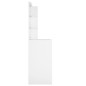 vidaXL Tocador con LED blanco 60x40x140 cm vidaXL Tocador con LED blanco 60x40x140 cm