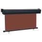 vidaXL Toldo lateral de balcón marrón 140x250 cm vidaXL Toldo lateral de balcón marrón 140x250 cm