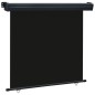 vidaXL Toldo lateral de balcón negro 170x250 cm vidaXL Toldo lateral de balcón negro 170x250 cm