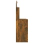 vidaXL Tocador con LED color roble ahumado 86,5x35x136 cm vidaXL Tocador con LED color roble ahumado 86,5x35x136 cm