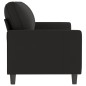 vidaXL Sofá de 3 plazas terciopelo negro 180 cm vidaXL Sofá de 3 plazas terciopelo negro 180 cm