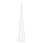 vidaXL Cono de luz navideño 60 LED blanco cálido 120 cm acrílico vidaXL Cono de luz navideño 60 LED blanco cálido 120 cm acrílico