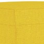 vidaXL Reposapiés de tela amarillo claro 60x50x41 cm vidaXL Reposapiés de tela amarillo claro 60x50x41 cm