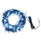 vidaXL Tira de luces 400 LED interior exterior blanco frío 40 m 
