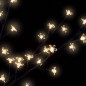 vidaXL Árbol de Navidad 1200 LED blanco cálido flores de cerezo 400 cm vidaXL Árbol de Navidad 1200 LED blanco cálido flores de cerezo 400 cm