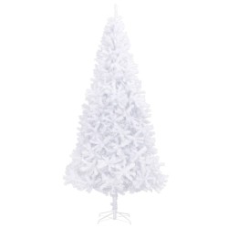 vidaXL Árbol de Navidad artificial blanco 300 cm 