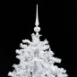 vidaXL Árbol de Navidad con nieve con base en paraguas blanco 140 cm vidaXL Árbol de Navidad con nieve con base en paraguas blanco 140 cm