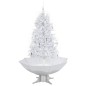 vidaXL Árbol de Navidad con nieve con base en paraguas blanco 170 cm vidaXL Árbol de Navidad con nieve con base en paraguas blanco 170 cm
