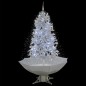 vidaXL Árbol de Navidad con nieve con base en paraguas blanco 170 cm vidaXL Árbol de Navidad con nieve con base en paraguas blanco 170 cm