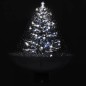 vidaXL Árbol de Navidad con nieve con base de paraguas PVC negro 75 cm vidaXL Árbol de Navidad con nieve con base de paraguas PVC negro 75 cm