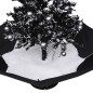vidaXL Árbol de Navidad con nieve con base de paraguas PVC negro 75 cm vidaXL Árbol de Navidad con nieve con base de paraguas PVC negro 75 cm