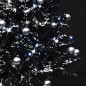 vidaXL Árbol de Navidad con nieve con base de paraguas PVC negro 75 cm vidaXL Árbol de Navidad con nieve con base de paraguas PVC negro 75 cm