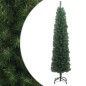 vidaXL Árbol de Navidad artificial delgado y soporte PVC verde 210 cm vidaXL Árbol de Navidad artificial delgado y soporte PVC verde 210 cm