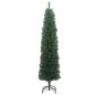 vidaXL Árbol de Navidad artificial delgado y soporte PVC verde 210 cm vidaXL Árbol de Navidad artificial delgado y soporte PVC verde 210 cm