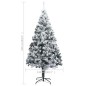 vidaXL Árbol de Navidad artificial verde con nieve 240 cm vidaXL Árbol de Navidad artificial verde con nieve 240 cm