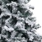 vidaXL Árbol de Navidad artificial PVC verde nieve flocado 400 cm vidaXL Árbol de Navidad artificial PVC verde nieve flocado 400 cm