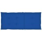 vidaXL Sillas de jardín 4 uds madera maciza de teca cojines azul klein vidaXL Sillas de jardín 4 uds madera maciza de teca cojines azul klein