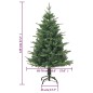 vidaXL Árbol de Navidad artificial verde 120 cm PVC y PE vidaXL Árbol de Navidad artificial verde 120 cm PVC y PE