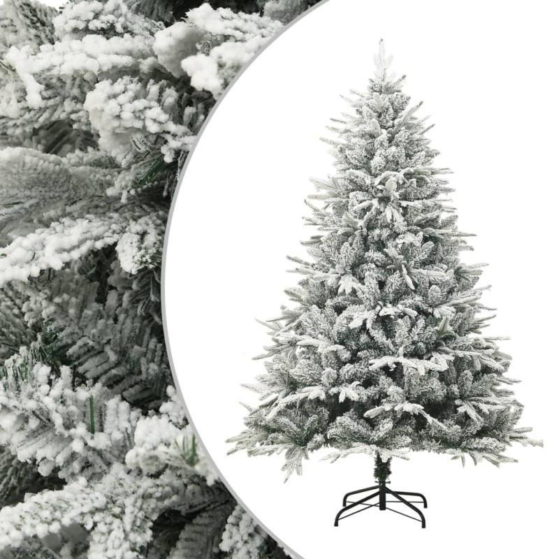 vidaXL Árbol de Navidad artificial con nieve PVC y PE verde 150 cm vidaXL Árbol de Navidad artificial con nieve PVC y PE verde 150 cm