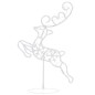 vidaXL Renos voladores y trineo blanco cálido 260x21x87 cm vidaXL Renos voladores y trineo blanco cálido 260x21x87 cm