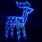 vidaXL Renos de Navidad de luces 229 LEDs 3 piezas