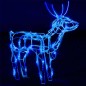 vidaXL Renos de Navidad de luces 229 LEDs 3 piezas