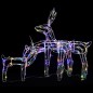 vidaXL Renos de Navidad de luces 229 LEDs 3 piezas vidaXL Renos de Navidad de luces 229 LEDs 3 piezas