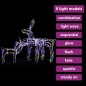 vidaXL Renos de Navidad de luces 229 LEDs 3 piezas vidaXL Renos de Navidad de luces 229 LEDs 3 piezas