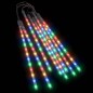 vidaXL Luces meteorito 8 uds de colores 192 LEDs interior exterior vidaXL Luces meteorito 8 uds de colores 192 LEDs interior exterior