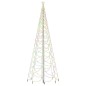 vidaXL Árbol de Navidad con poste de metal 1400 LEDs de colores 5 m vidaXL Árbol de Navidad con poste de metal 1400 LEDs de colores 5 m