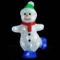 vidaXL Figura de muñeco de nieve de acrílico navideño LED 30 cm vidaXL Figura de muñeco de nieve de acrílico navideño LED 30 cm