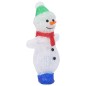 vidaXL Figura de muñeco de nieve de acrílico navideño LED 30 cm vidaXL Figura de muñeco de nieve de acrílico navideño LED 30 cm