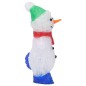 vidaXL Figura de muñeco de nieve de acrílico navideño LED 30 cm vidaXL Figura de muñeco de nieve de acrílico navideño LED 30 cm