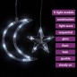 vidaXL Luces estrella y luna 138 LEDs blanco frío con control remoto vidaXL Luces estrella y luna 138 LEDs blanco frío con control remoto