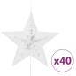 vidaXL Cortina de luces estrellas 200 LEDs de colores 8 funciones vidaXL Cortina de luces estrellas 200 LEDs de colores 8 funciones