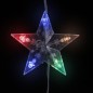 vidaXL Cortina de luces estrellas 200 LEDs de colores 8 funciones vidaXL Cortina de luces estrellas 200 LEDs de colores 8 funciones