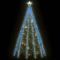 vidaXL Luces de árbol 500 LEDs interior y exterior azul 500 cm vidaXL Luces de árbol 500 LEDs interior y exterior azul 500 cm