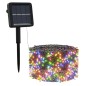 vidaXL Tiras de luces solares LED 5 uds de colores interior/exterior