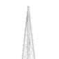 vidaXL Cono de luz LED decorativo acrílico blanco frío 60 cm