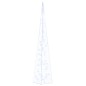 vidaXL Cono de luz LED decorativo acrílico azul 90 cm vidaXL Cono de luz LED decorativo acrílico azul 90 cm