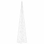 vidaXL Cono de luz LED decorativo acrílico azul 90 cm vidaXL Cono de luz LED decorativo acrílico azul 90 cm
