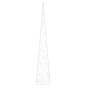 vidaXL Cono de luz LED decorativo acrílico azul 90 cm vidaXL Cono de luz LED decorativo acrílico azul 90 cm