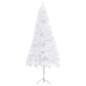 vidaXL Árbol de Navidad artificial de esquina blanco 240 cm PVC vidaXL Árbol de Navidad artificial de esquina blanco 240 cm PVC