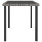vidaXL Juego de comedor para jardín 5 piezas ratán sintético gris vidaXL Juego de comedor para jardín 5 piezas ratán sintético gris