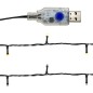 vidaXL Guirnalda de Navidad con luces LED negro 10 m vidaXL Guirnalda de Navidad con luces LED negro 10 m