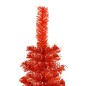 vidaXL Árbol de Navidad delgado rojo 150 cm vidaXL Árbol de Navidad delgado rojo 150 cm
