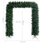 vidaXL Arco de árbol de Navidad verde 240 cm vidaXL Arco de árbol de Navidad verde 240 cm