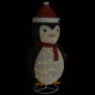 vidaXL Pingüino de Navidad decorativo con LED tela lujosa 180 cm vidaXL Pingüino de Navidad decorativo con LED tela lujosa 180 cm