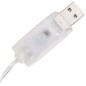 vidaXL Pirámide decorativa cono acrílico luces LED blanco cálido 90 cm vidaXL Pirámide decorativa cono acrílico luces LED blanco cálido 90 cm