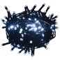 vidaXL Tira de luces LEDs con 150 LEDs blanco frío 15 m PVC vidaXL Tira de luces LEDs con 150 LEDs blanco frío 15 m PVC